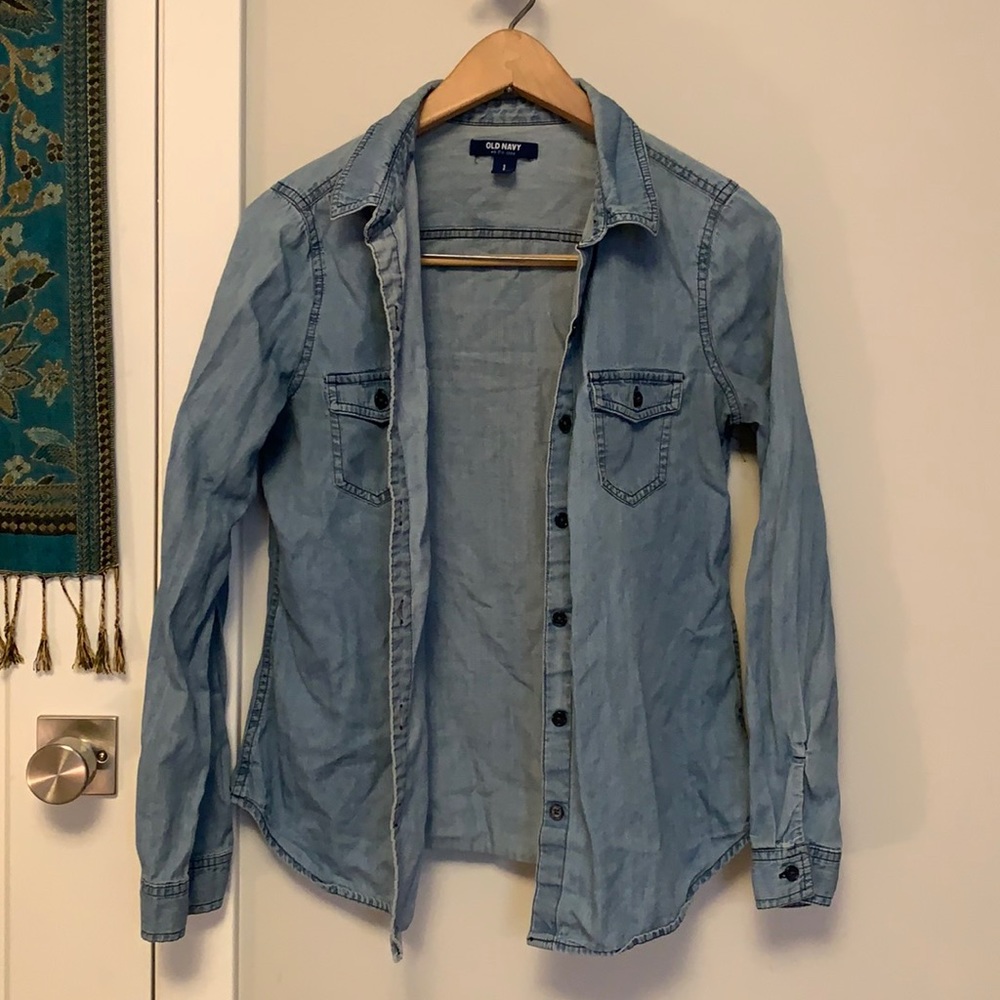 Old Navy “Denim” Button Down